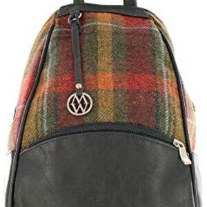 Mucros Weavers Autumn Tweed Newsboy Hat and Backpack